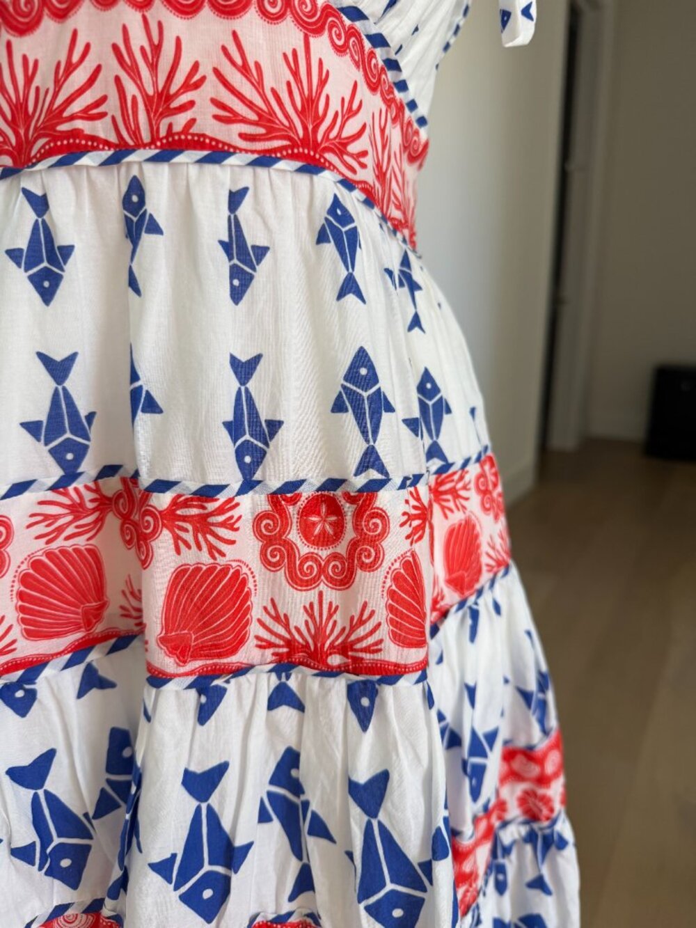 Farm Rio cotton summer mini dress print - Picture 3 of 7
